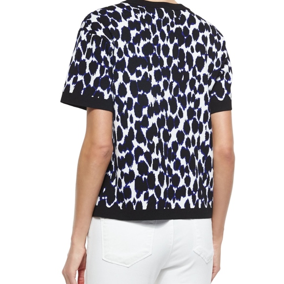 KATE SPADE leopardprint jacquard sweater - Picture 2 of 4
